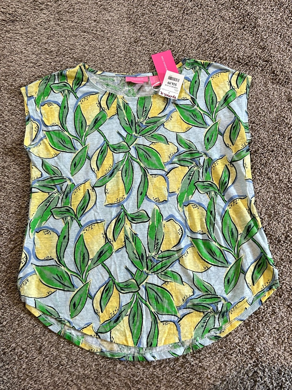 Isaac Mizrahi Linen Top
